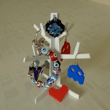 jewelery tree jewelry support 3d print model - Mito3D