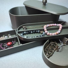 gioielleria scatola montaggio scomparti moda dei gioielli vano 3d print model - Mito3D