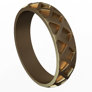 joyería anillo 016 oro Boda banda dedo anillos realista joya tesoro 3d print model - Mito3D