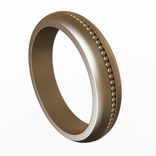 Schmuck Ring 08 Gold Hochzeit Band Finger Ringe realistisch Juwel Schatz 3d print model - Mito3D