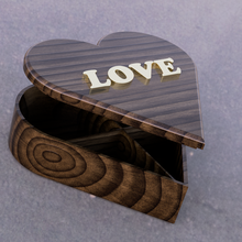 gioielleria scatola cuore lov amore caro 3d print model - Mito3D