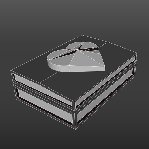 jewelry box 3D print model - Mito3D
