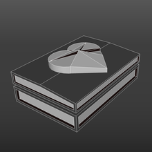 Schmuck Box 3d print model - Mito3D