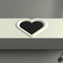 jewelry box discovery heart jewellery 3d print model - Mito3D