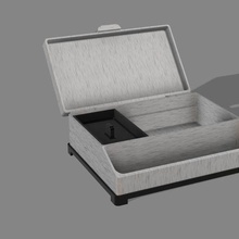 jewelry box v2 3d print model - Mito3D