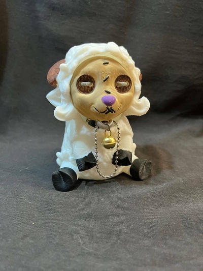 jewelry box wolf in a sheep's clothes sheep 3d print model - Mito3D