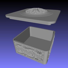 jewelry box home 3d print model - Mito3D