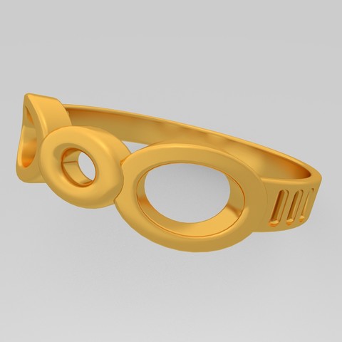 gioielli cad 3d anello modello stl - ktkarajring01 casting di lusso con castone nozze fidanzamento Modello 3dprinting 3ds Anello obj ktkaraj 3D print model - Mito3D