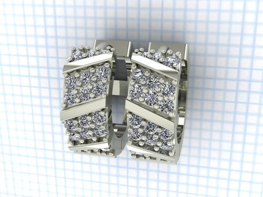 gioielleria orecchini orecchino pendentif 3d print model - Mito3D