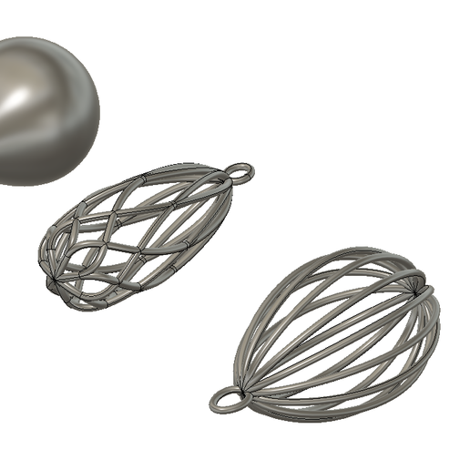 jewelry experimental art 3D print model - Mito3D