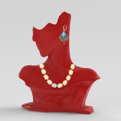 jewelry holder decorative jewel jewellery rings bracelet 3D print model - Mito3D