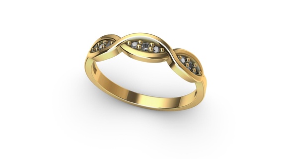 joalheria anel jóias ouro brinco diamante brilhante Estrela david judeu judaico imprimível Casamento noivado homem humano moda mão argolas 3d print model - Mito3D
