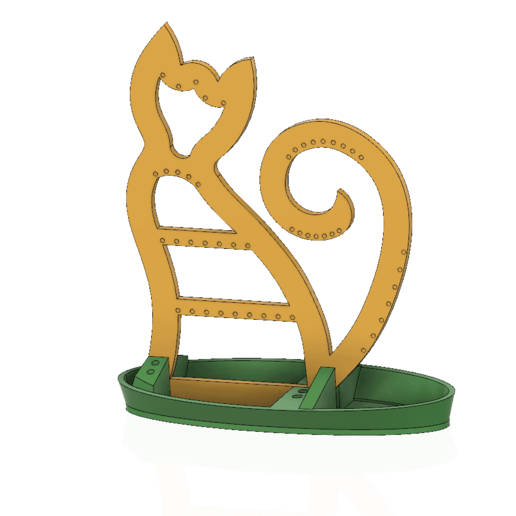 takı 3d sahibinin güzel kızı hediye-baskı cnc dur elmas moda dekorasyon küpe standı dekoratif Sevgililer Günü kolye yüzük altın kalp mücevher çocuk kız hediye ülke kapasite pot clay gravür freze oyma hammaddesi ahşap heykel tasarım sanat 3D print model - Mito3D