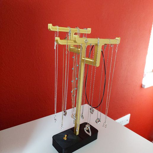 jewelry stand nacklace 3D print model - Mito3D
