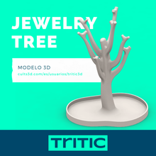jewelry tree art necklace jewellery 3d print model - Mito3D