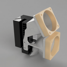 jgaurora enfriador de fanmount la herramienta noctua 3dprinter stl impreso 3dprint forma curva el ventilador 3d print model - Mito3D
