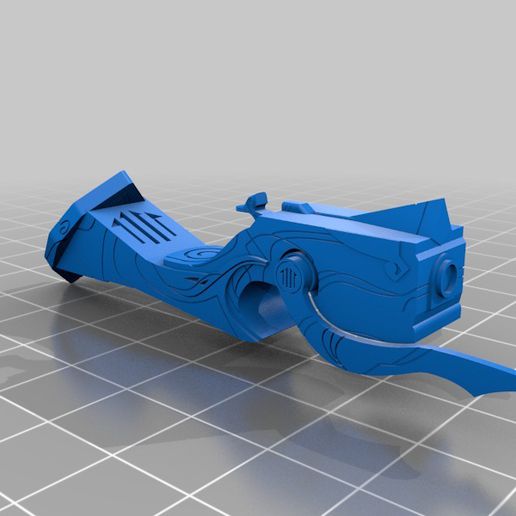 jhin's Gewehr Gadget Liga Legenden Video Spiele 3D print model - Mito3D