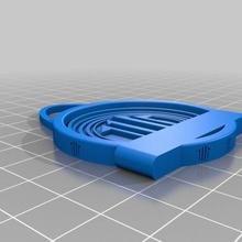 jhin's keychain gadget video games 3d print model - Mito3D