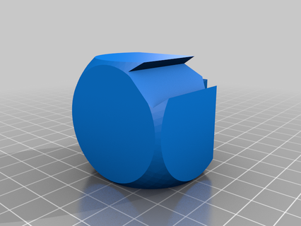 gabarito infinidade cubo hiper conduziu suporte faixa 3d impressoras 3d print model - Mito3D