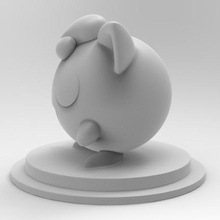 jigglypuff gioco giocattolo pokemon funkopop 3d print model - Mito3D