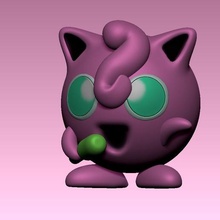 jigglypuff juego animal de juguete 3d print model - Mito3D