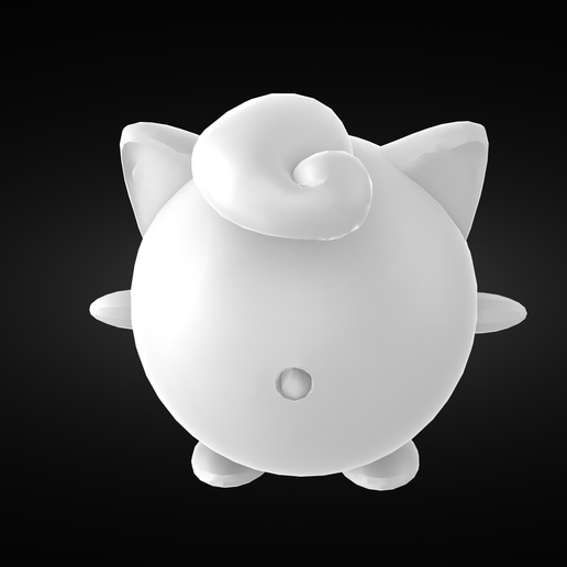 jigglypuff Pokemon 3D print model - Mito3D