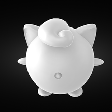 jigglypuff pokemon 3d print model - Mito3D