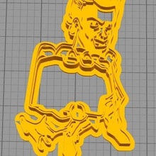 jim carey cookie cutter set 2 art 3d print model - Mito3D