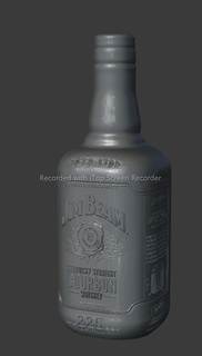 jimbeam bottle 3d print model - Mito3D