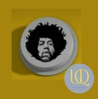 Jimi Hendrix Symbol einzigartig 3d Beste Design Geschenk Dekor 3d print model - Mito3D