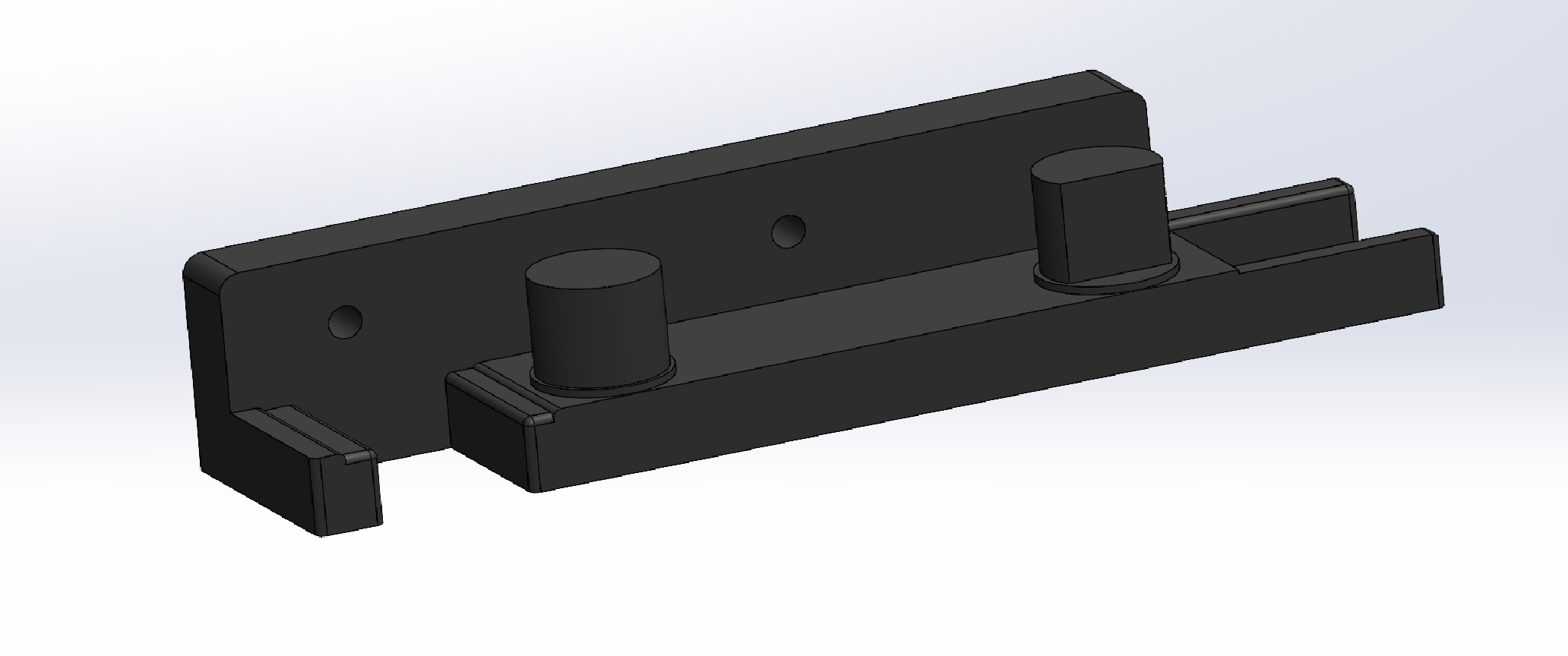 palanqueta jv85 Pro accesorios pared montar mes mounthing vacío 3D print model - Mito3D