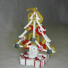 jingle bell music box animated christmas tree ornament kinetic art lively 3d print model - Mito3D