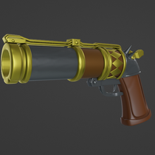 verhexen Pistole arkan Kunst Gewehr Cosplay 3d print model - Mito3D