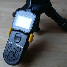 jjc tm-f2 holder 20mm shaft gadget timer timelapse remote control camera mount 3d print model - Mito3D