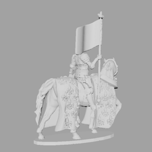 joan arc jeanne d'arc 28mm 1 56 game female knight medieval hundred years war french france saint christianity catholic maid orleans tabletop wargaming 3d print model - Mito3D