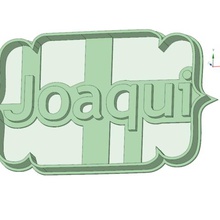 joaqui kurabiye kalıbı aracı biscuit kraker 3d print model - Mito3D