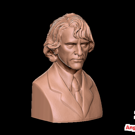 joaquin phoenix brincalhão a arte esculturas 3D print model - Mito3D