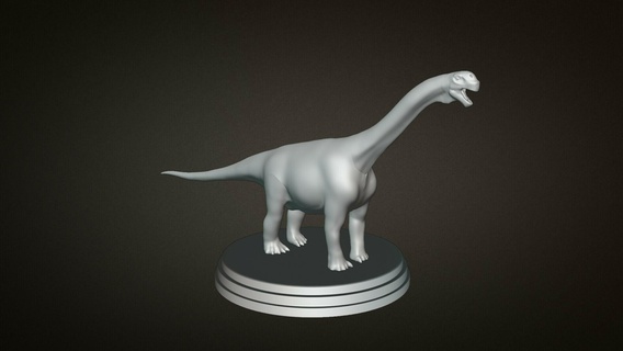 jobaria dinosaur 3d printing toy print model toys 3d print model - Mito3D