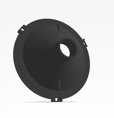 jobo tank funnel cover lid film development 35mm 3d print model - Mito3D