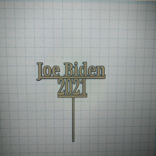 Joe biden 2021 cuisine 3D print model - Mito3D