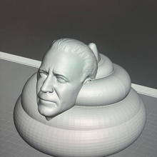 Joe biden cacca 3d print model - Mito3D