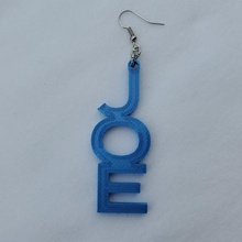 joe drop earring jewelry earrings election biden harris vote 3d print model - Mito3D