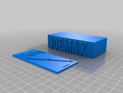 Joe max 1 3d Drucken 3d print model - Mito3D