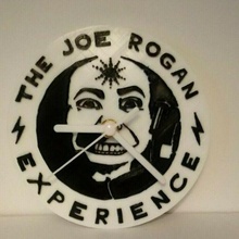 Joe Rogan orologio joerogan jre joeroganexperience clcok 3d print model - Mito3D
