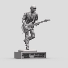 Joe satriani 3dprinting juguete músico leyendas imprimible Figura acción estrella rock guitarra pose mezcla stl miniatura figura vinilo juguetes obj héroe americano n 3d print model - Mito3D