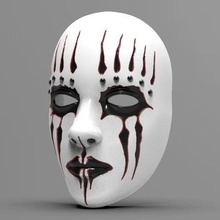 Joey jordison v2 cosplay masque art nœud coulant Halloween 3d print model - Mito3D
