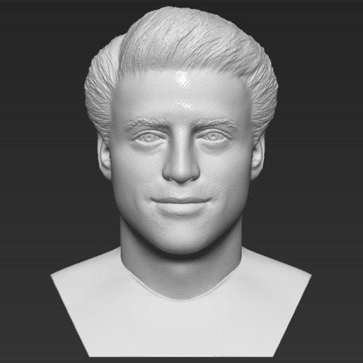 joey tribbiani friends bust 3d printing ready stl obj formats art matt leblanc famous character chandler bing sitcom ross geller monica rachel green michael scott comedy 3D print model - Mito3D