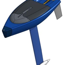 jofoo8 rc yate barco bota Control remoto radio revisado 3d print model - Mito3D