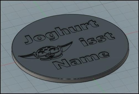 joghurtdeckel 0 5l Deckel joghurt che hlschrank 3d print model - Mito3D