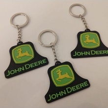 john deere keychain jewelry 3d print model - Mito3D